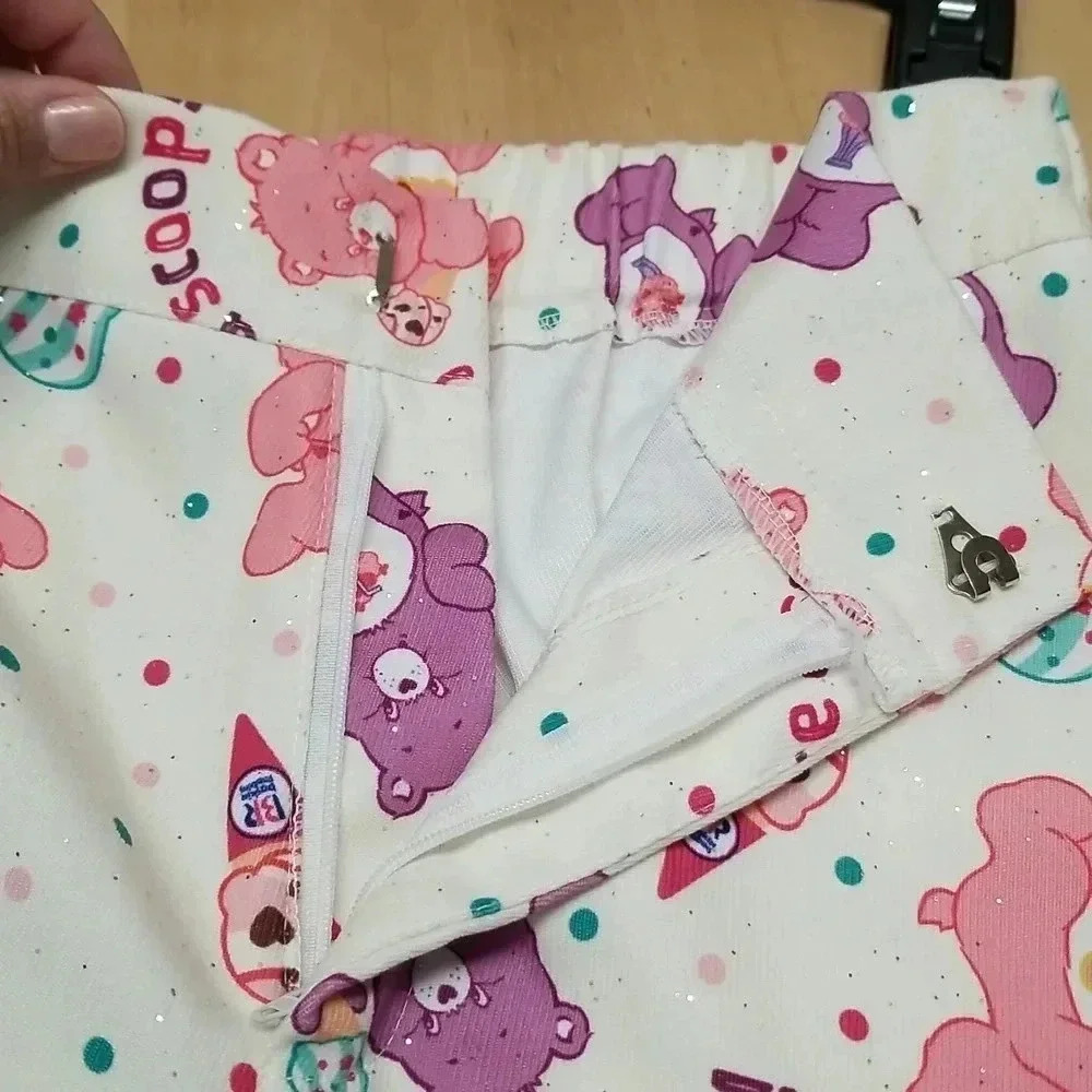 {Aviva} Korean Fashion Care Bears + Baskin-Robbins Ice Cream Printed Pan… - Picture 13 of 15